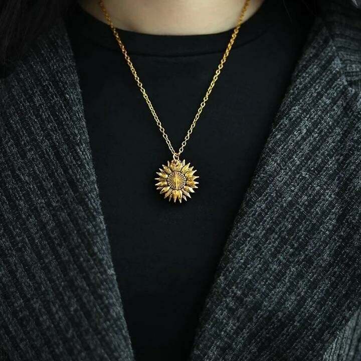 🔥Will return to original price soon🔥Sunflower Necklace-Give a beautiful gift box