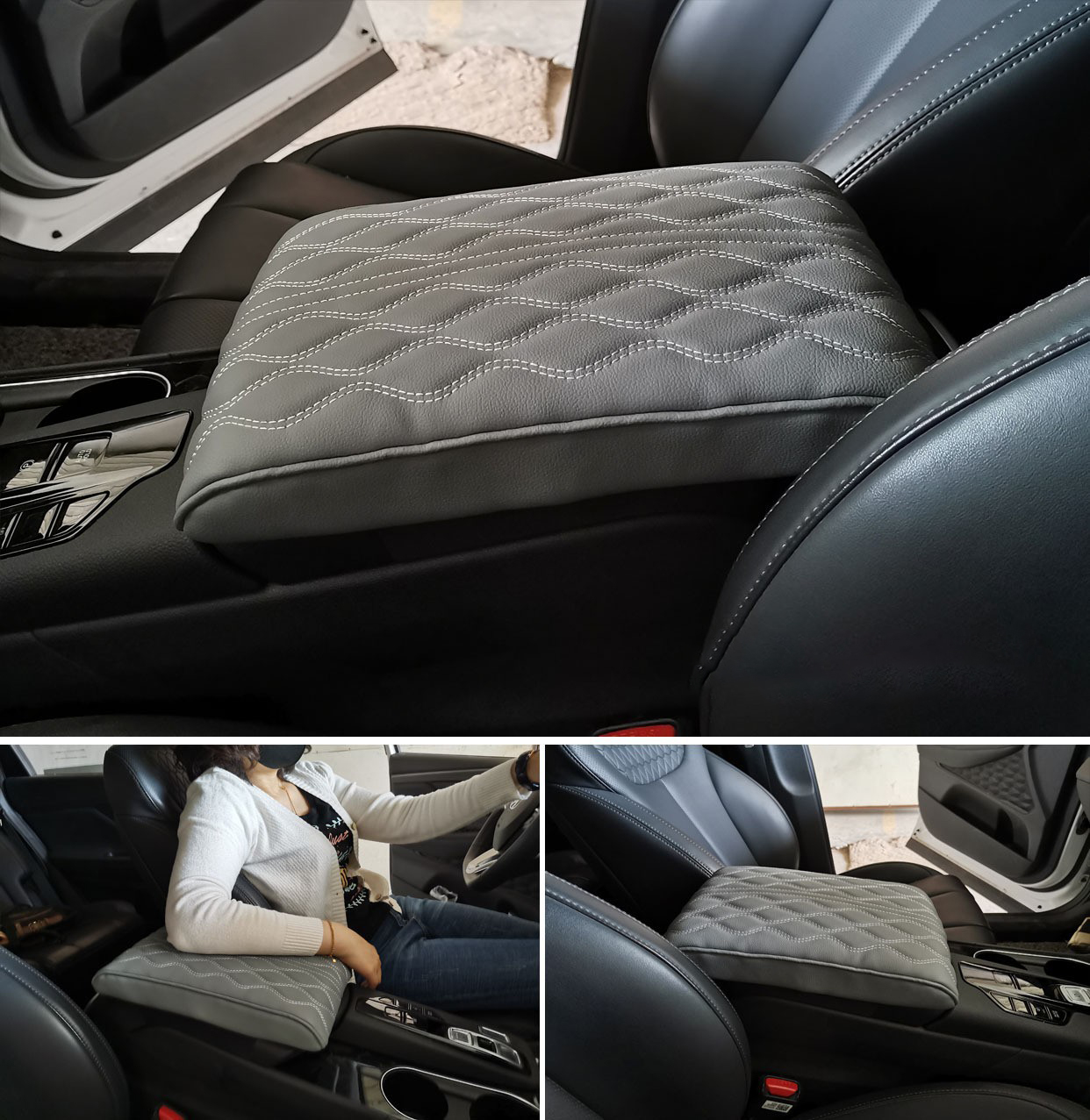 Car Armrest Cover Height Pad