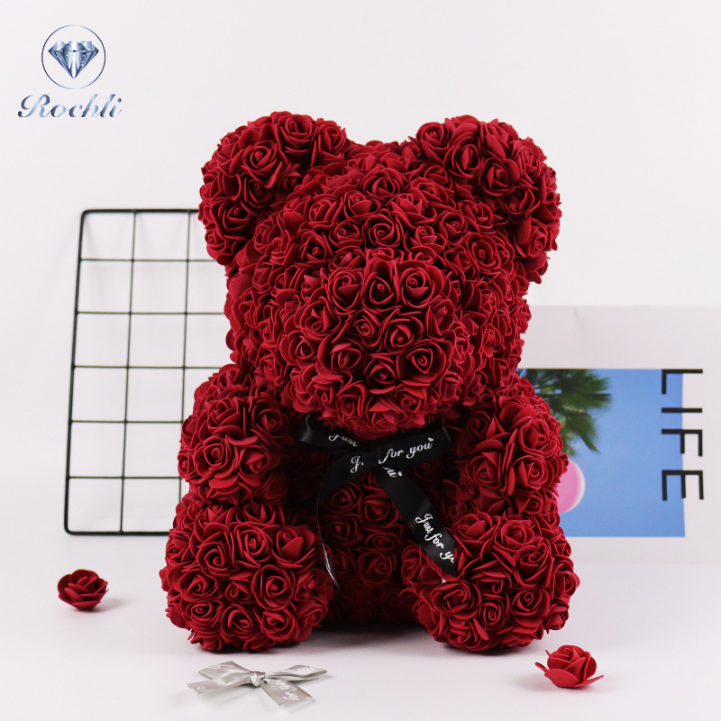 🎄Exclusive Christmas 60% discount🎄Preserved flower rose bear gift