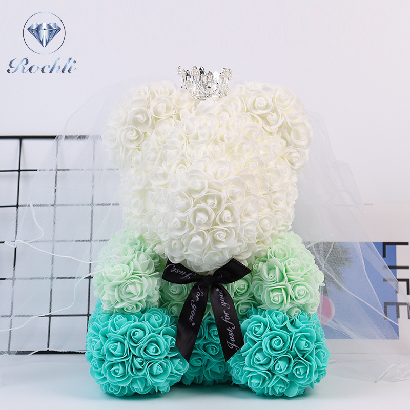 🎄Exclusive Christmas 60% discount🎄Preserved flower rose bear gift