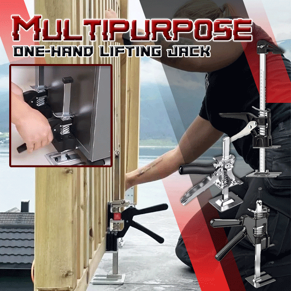 Multipurpose One-Hand Lifting Jack