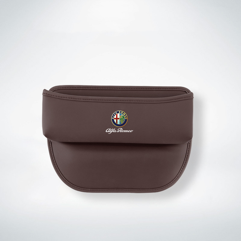 📣HOT SALE🔥Exclusive Logo Leather Car Seat Storage Box