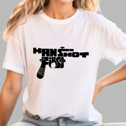 Han Shot First Geek T-Shirt