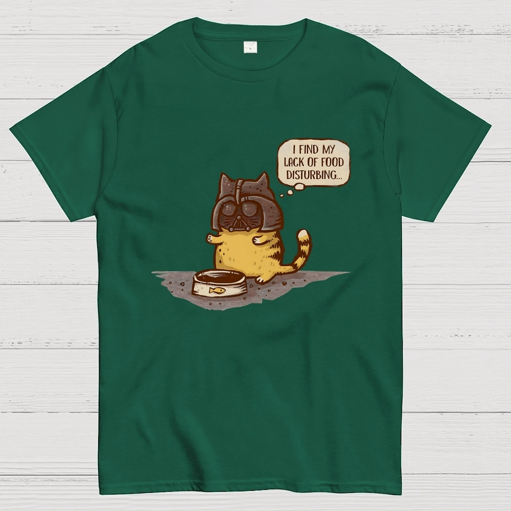 I Find My Lack Of Food Disturbing Geek T-Shirt
