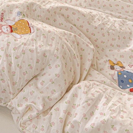 Dutigo Flower Fairy Organic Cotton Bedding Set