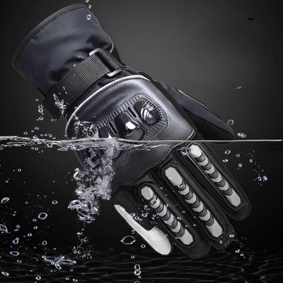 GoMotour Motorcycle Gloves Windproof Thick Padding
