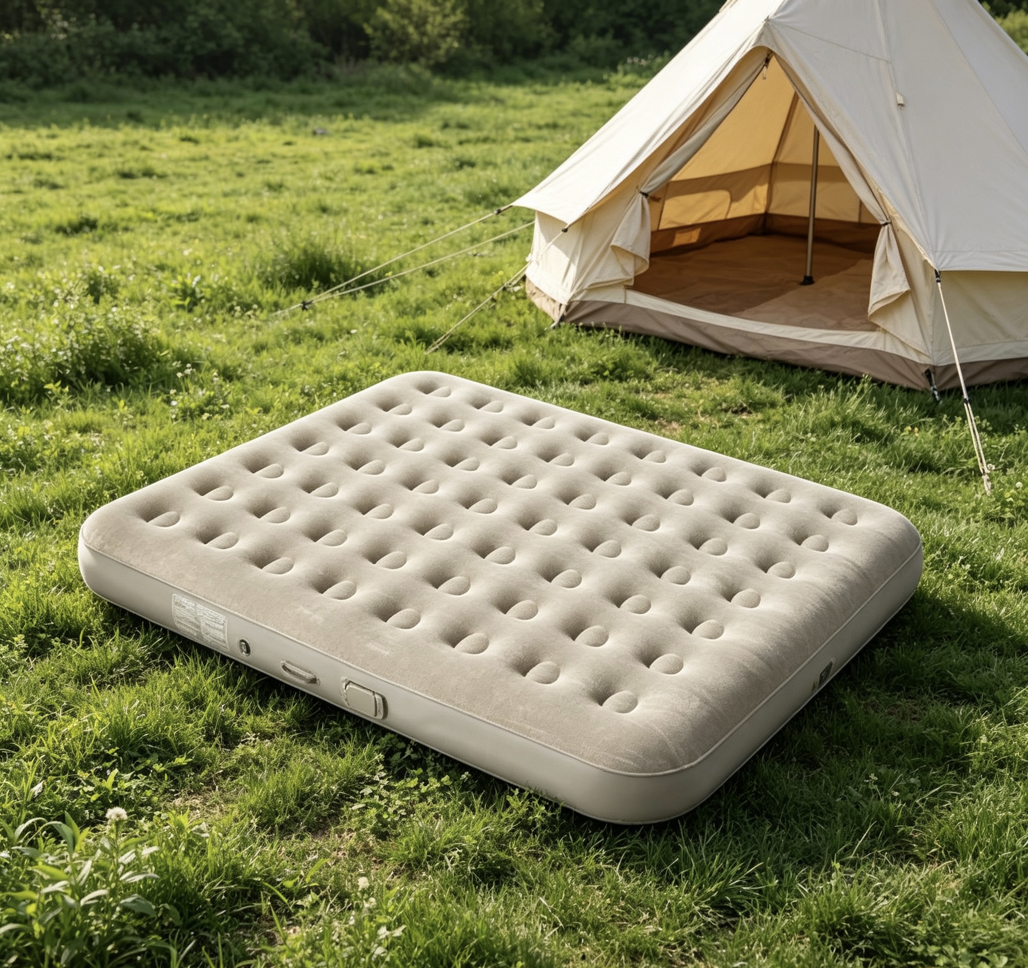 Dutigo Electric Self Inflating Air Mattress Built-in Pump 7 Sizes Camping Sofa Bed