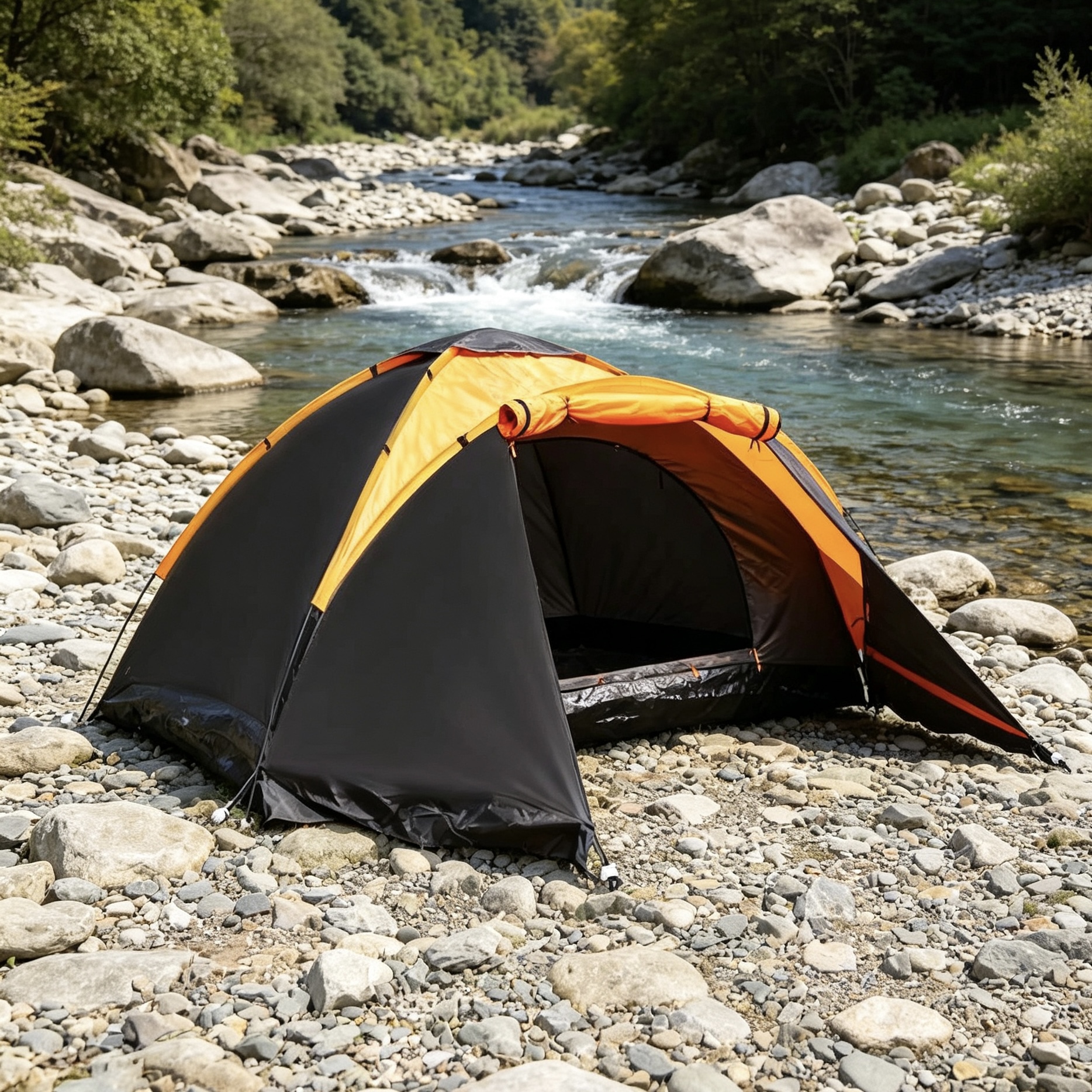 Dutigo Extended Dome Tent 4-5 Person Double Layer Fiberglass Poles Waterproof 2000-3000mm for Hiking