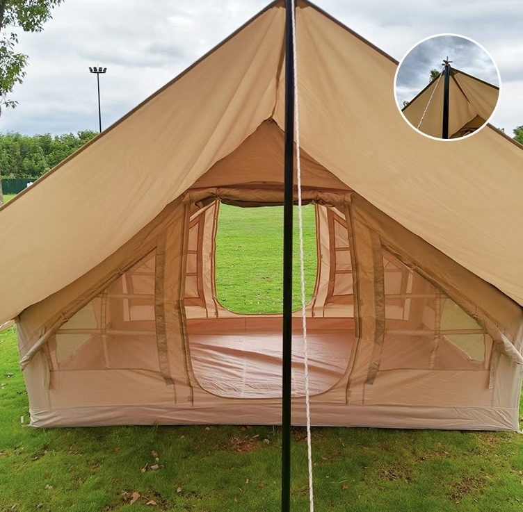Dutigo 2-in-1 Inflatable Tent & Canopy 4-8 Person Fast Pitch Windproof Waterproof Mosquito Proof