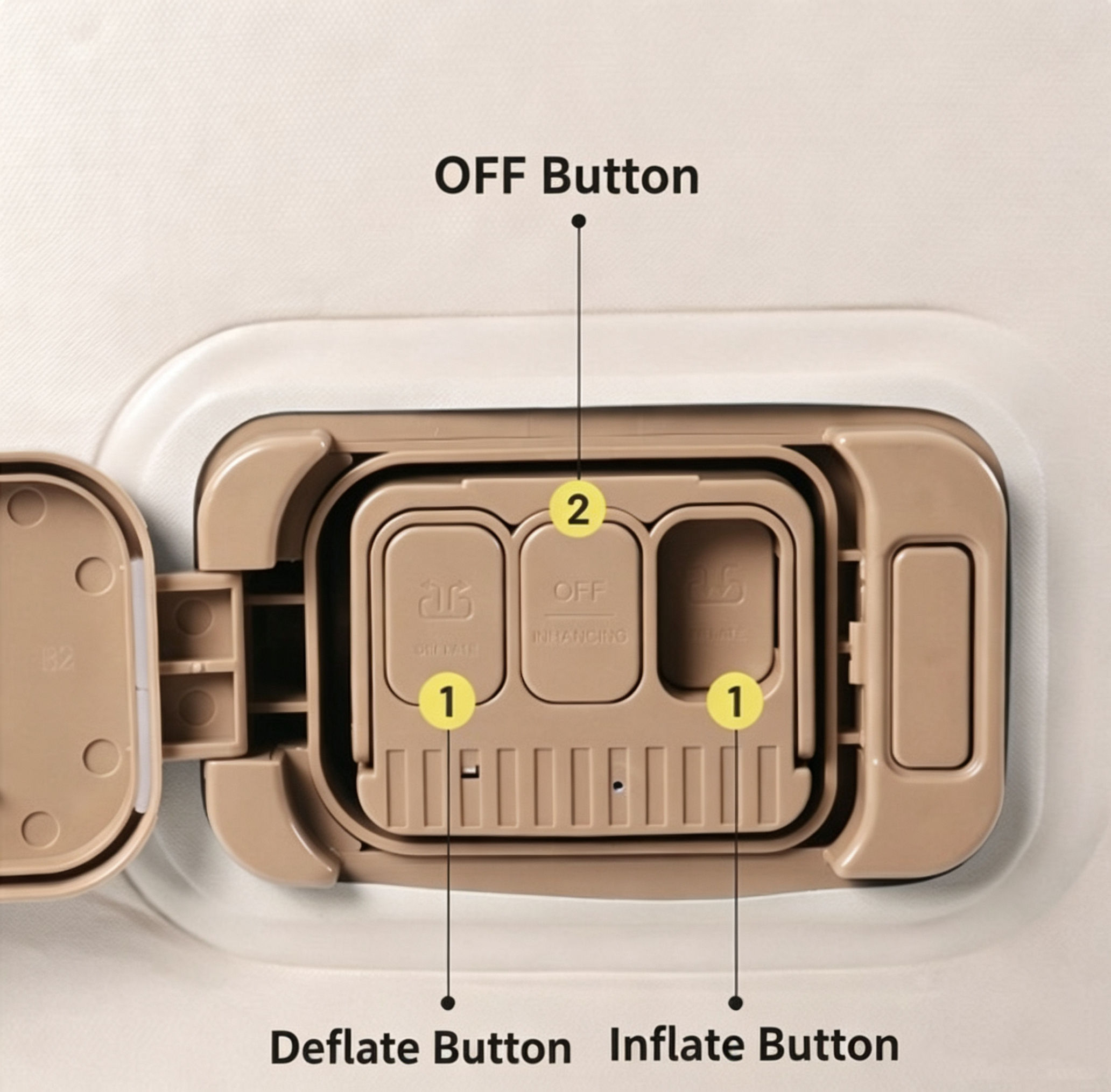 Dutigo Electric Self Inflating Air Mattress Built-in Pump 7 Sizes Camping Sofa Bed
