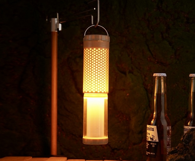 Dutigo Camping Lantern 49cm Magnetic Rechargeable 5H Runtime Brightest