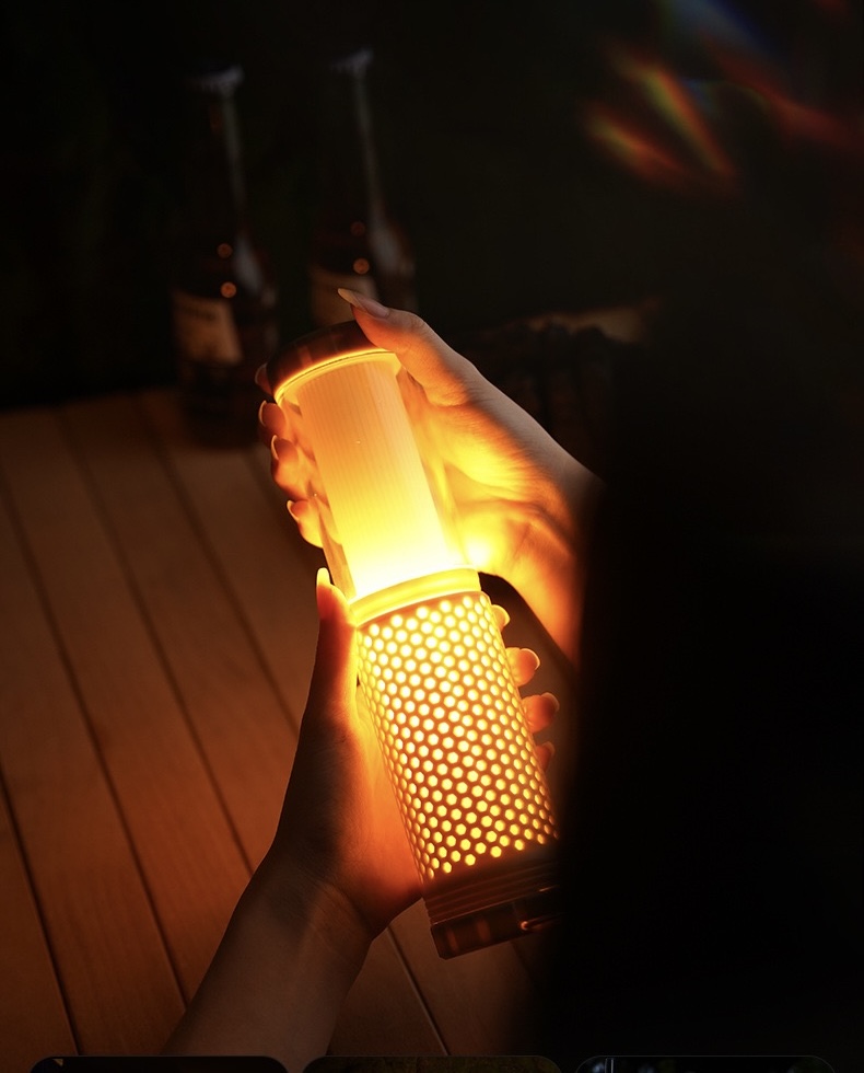Dutigo Camping Lantern 49cm Magnetic Rechargeable 5H Runtime Brightest