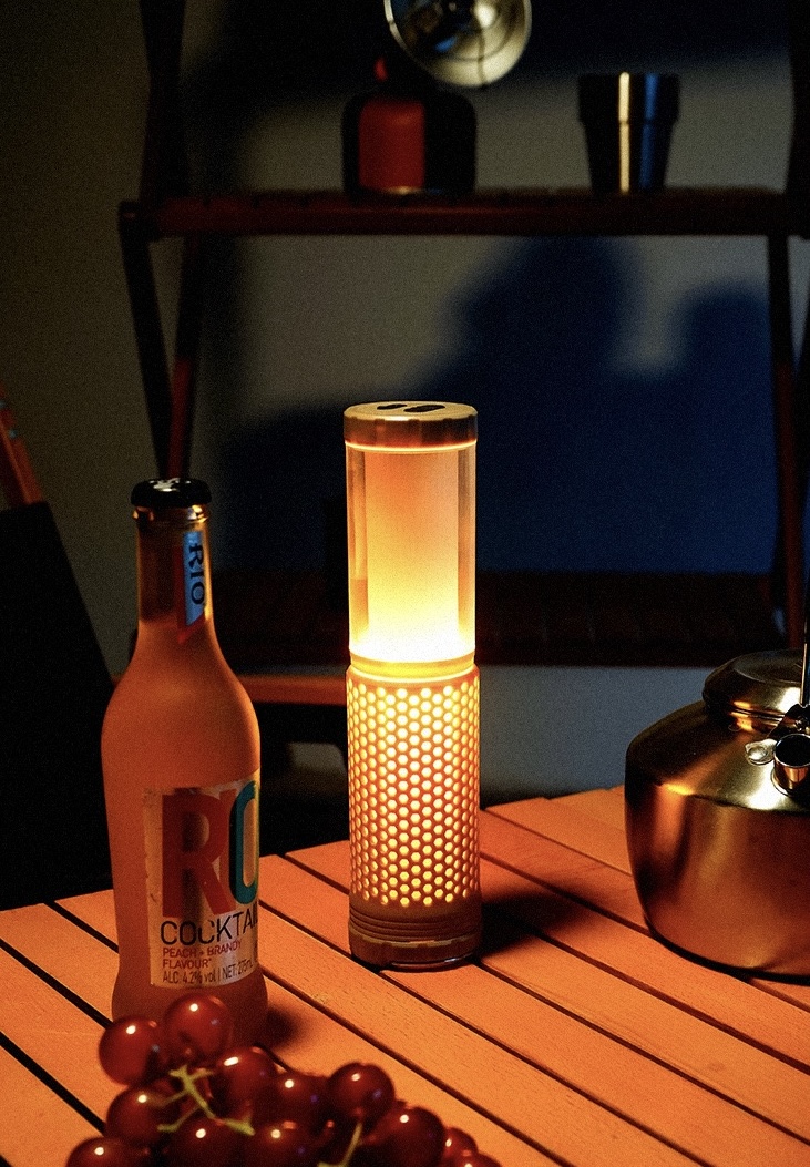 Dutigo Camping Lantern 49cm Magnetic Rechargeable 5H Runtime Brightest
