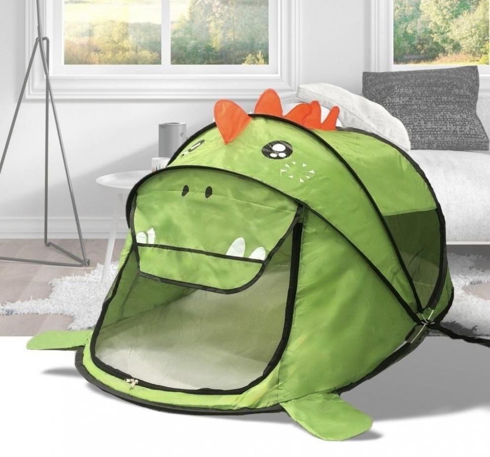 Dutigo Kids Play Tent Instant Pop Up with Crawl Mat Cartoon