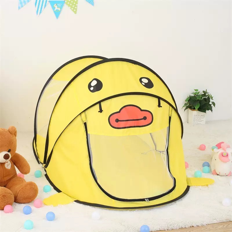 Dutigo Kids Play Tent Instant Pop Up with Crawl Mat Cartoon