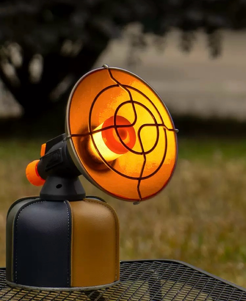 Dutigo Portable Gas Heater Mini Camping Heater 6.7"x6.7"x3.9" for Tent