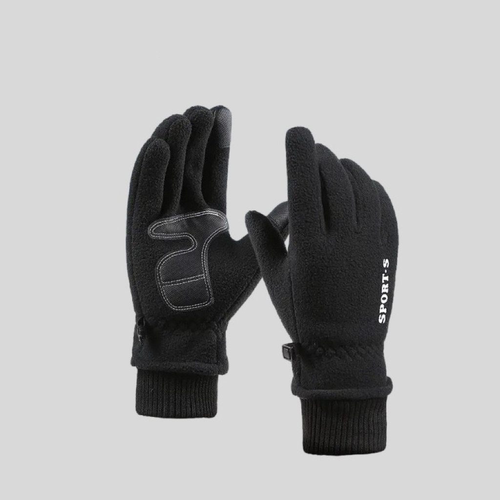 GoMotour Motorcycle Gloves Windproof Fleece‑Lined