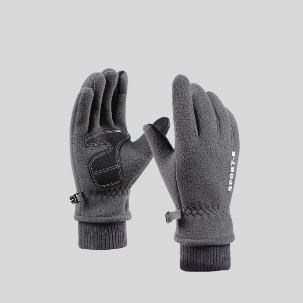 GoMotour Motorcycle Gloves Windproof Fleece‑Lined