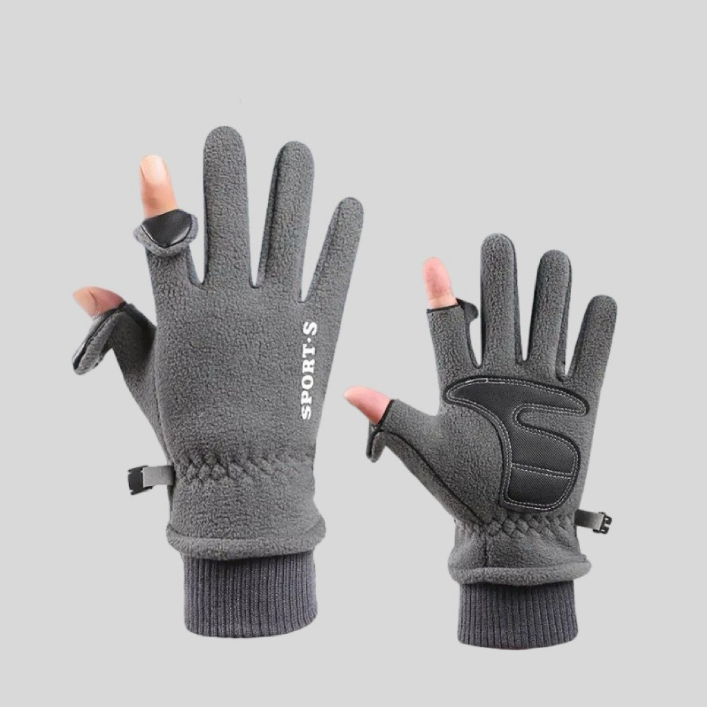 GoMotour Motorcycle Gloves Windproof Fleece‑Lined