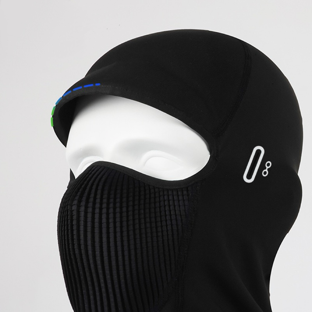 GoMotour Motorcycle Face Mask Balaclava Eyeglasses-friendly
