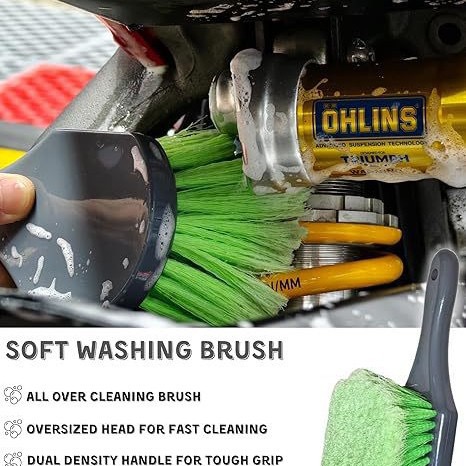 GoMotour Motorcycle Cleaning Kit 8-pack