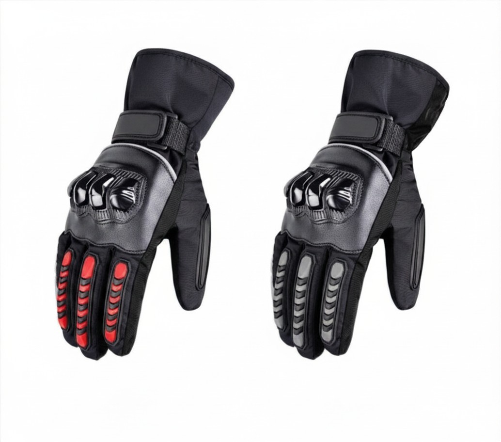 GoMotour Motorcycle Gloves Windproof Thick Padding