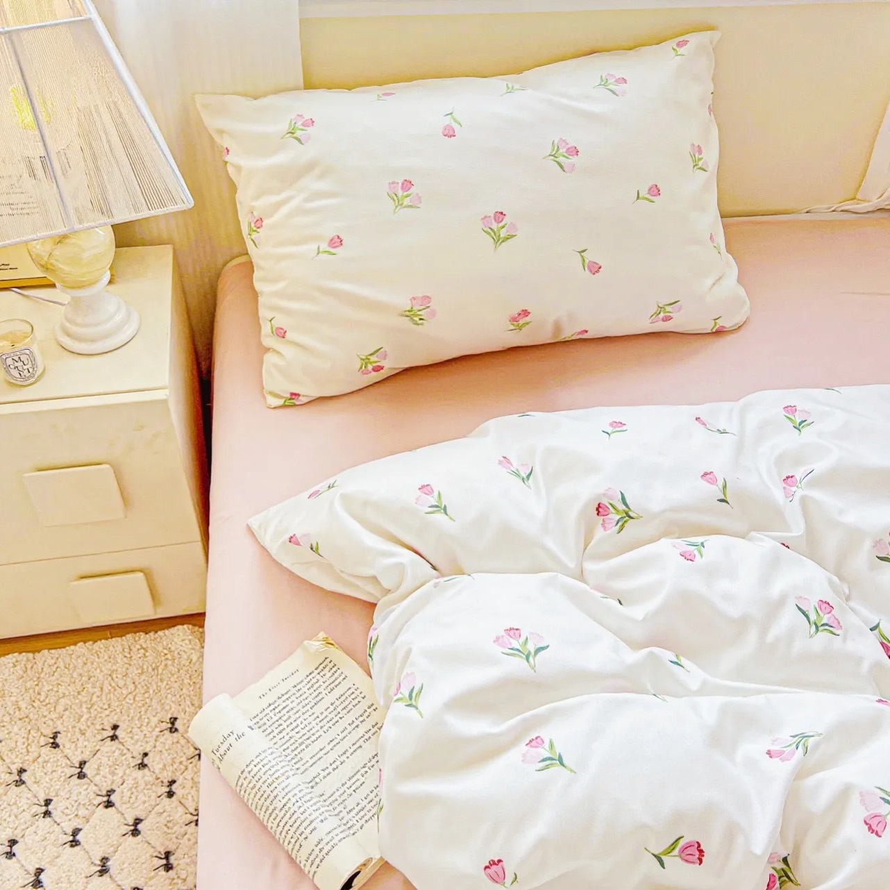 Dutigo Tulips Organic Cotton Bedding Set