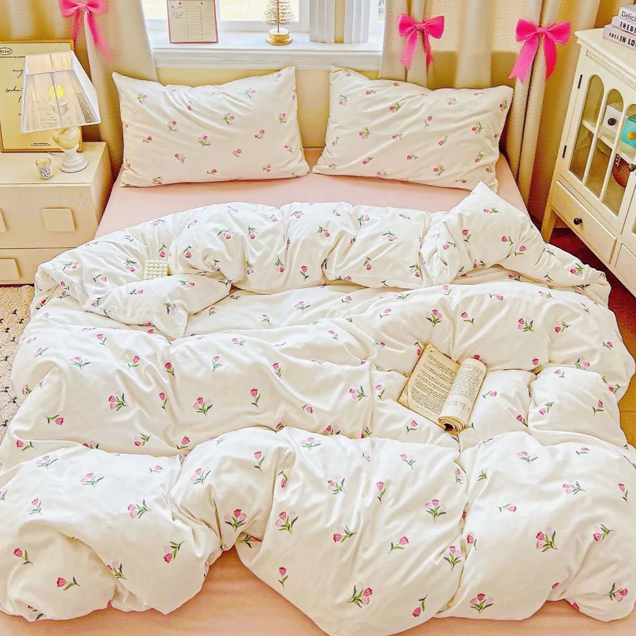 Dutigo Tulips Organic Cotton Bedding Set