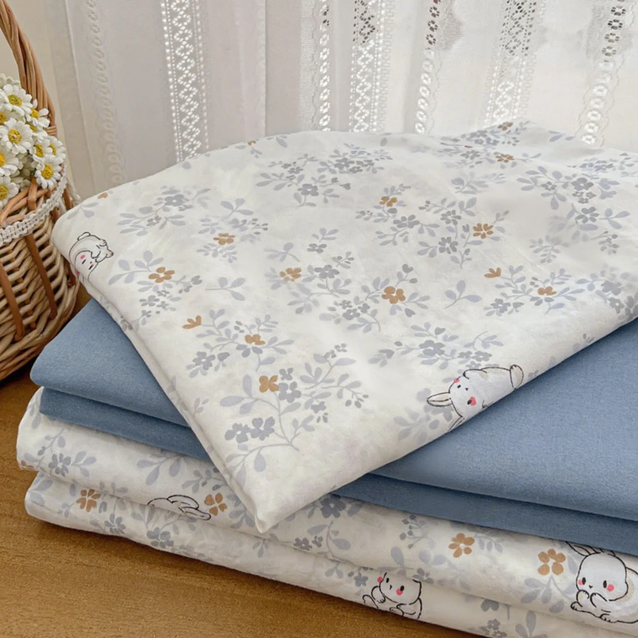 Dutigo Secret Realm Rabbit Organic Cotton Bedding Set