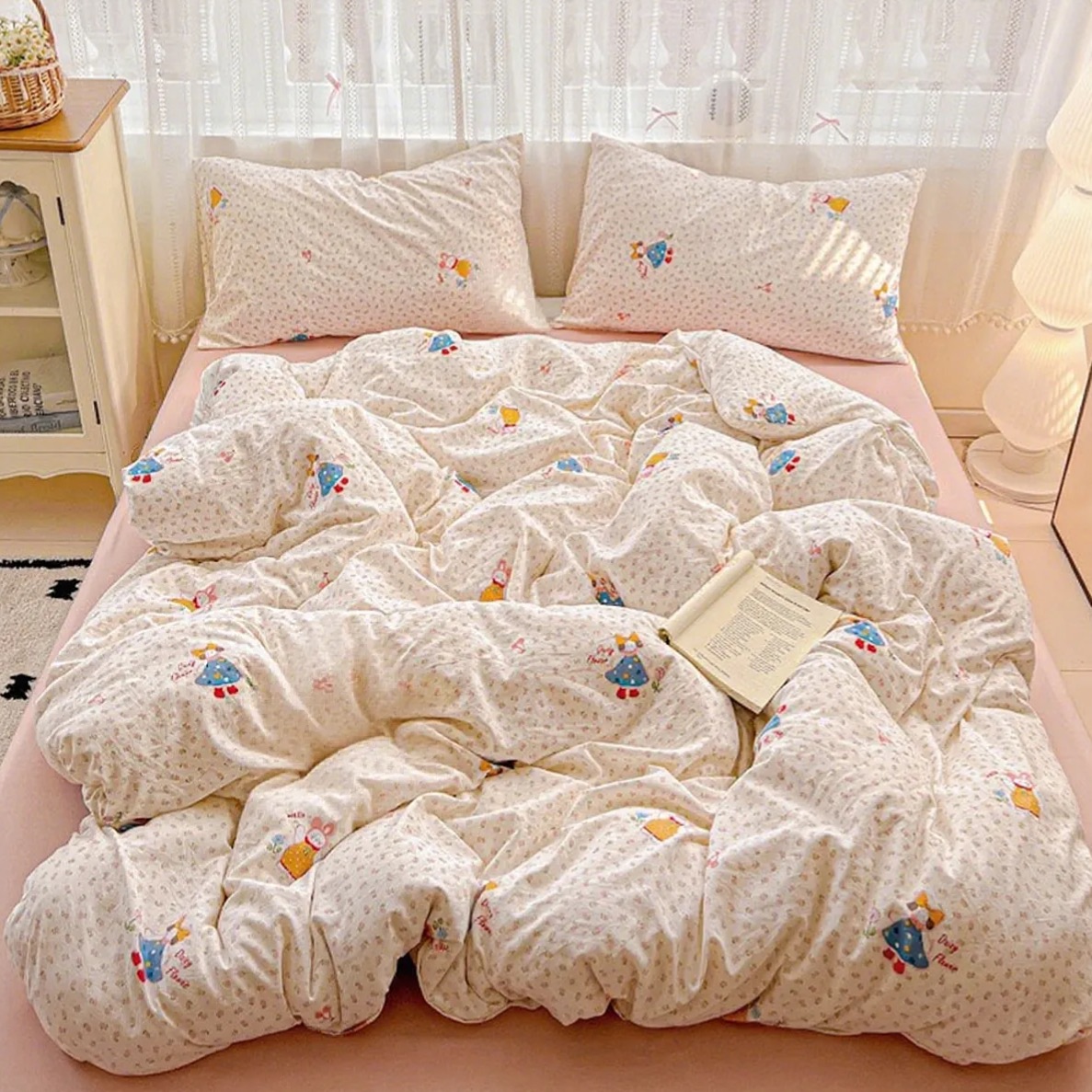Dutigo Flower Fairy Organic Cotton Bedding Set