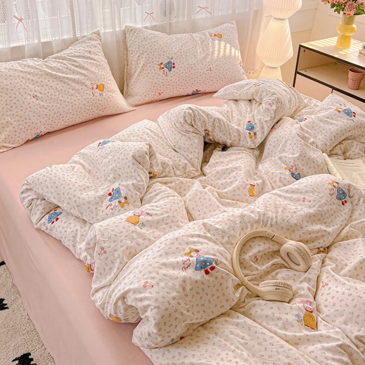 Dutigo Flower Fairy Organic Cotton Bedding Set