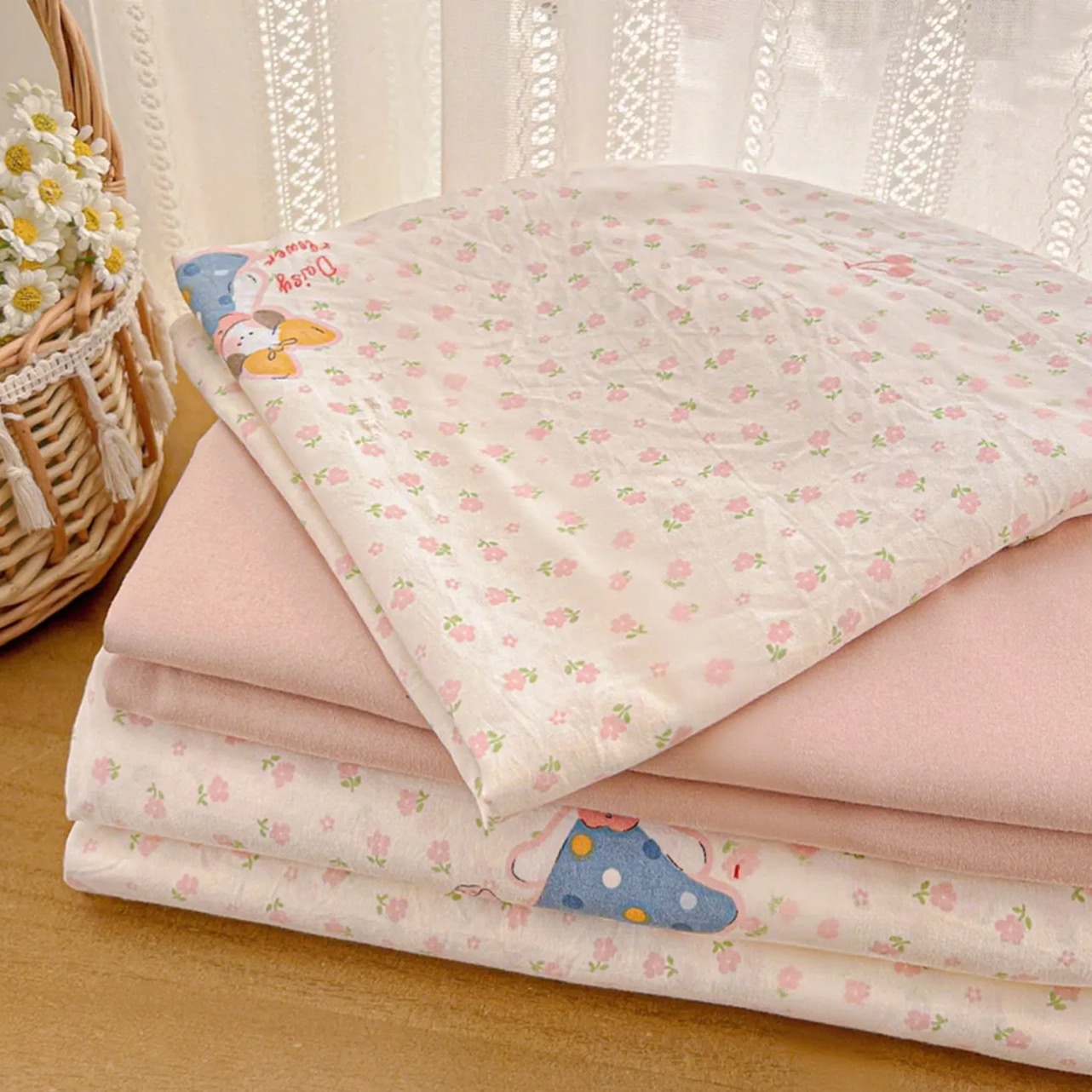 Dutigo Flower Fairy Organic Cotton Bedding Set