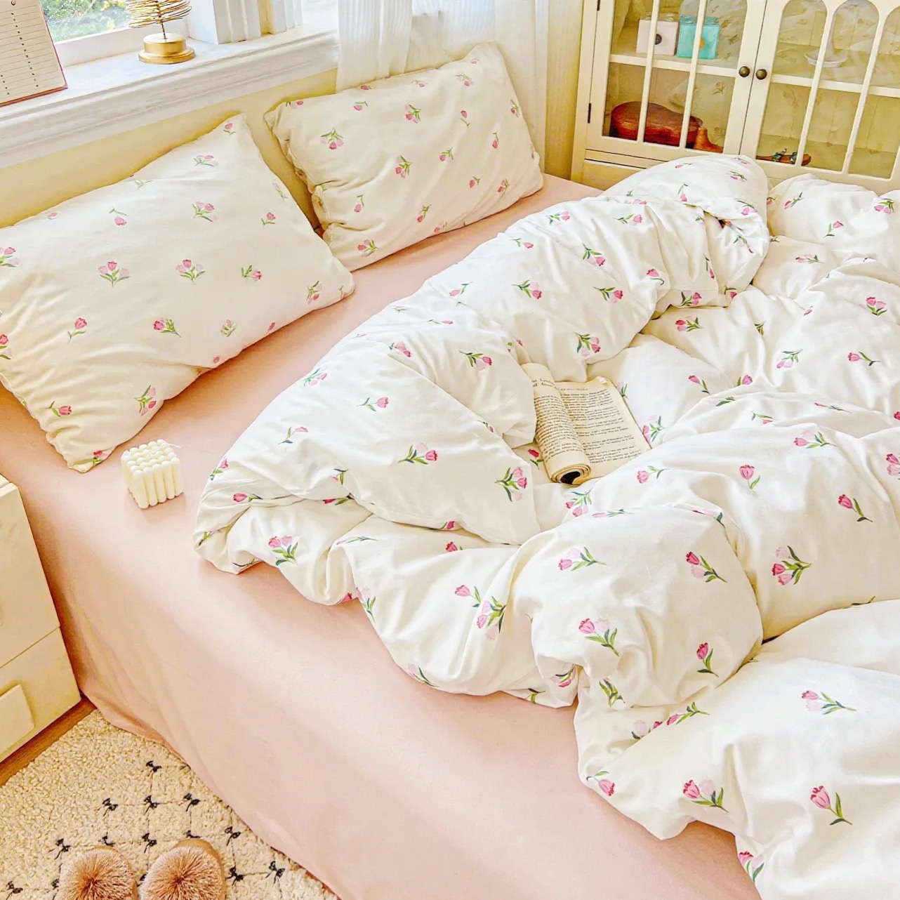 Dutigo Tulips Organic Cotton Bedding Set