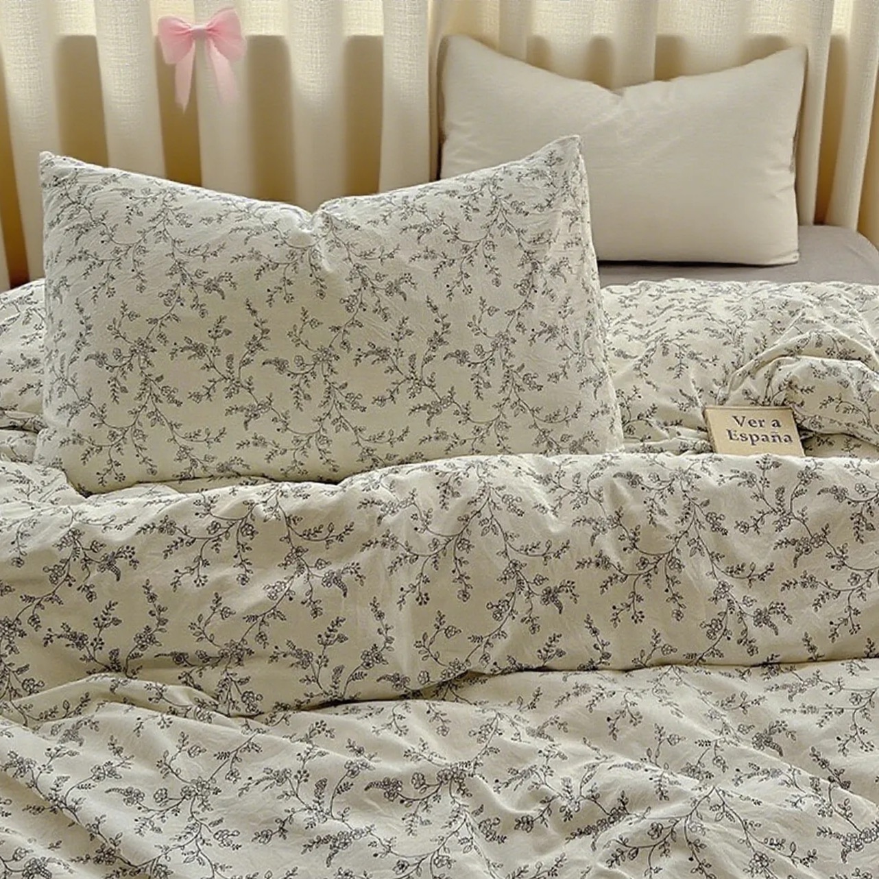 Dutigo Branches and Leaves Organic Cotton Bedding Set