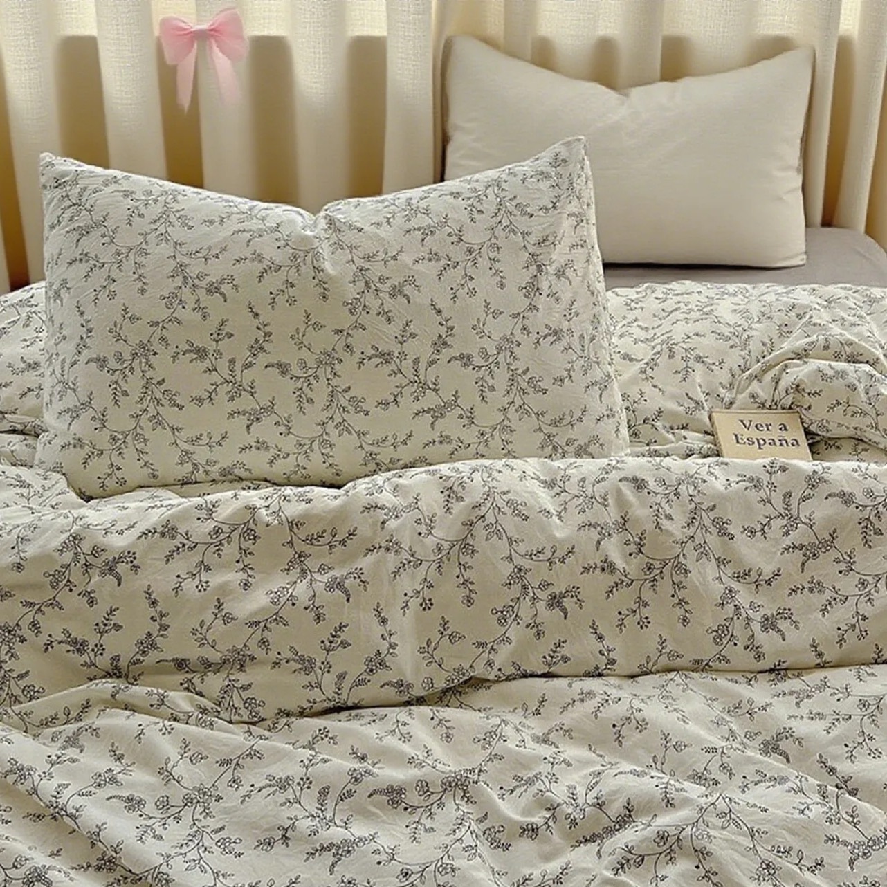 Dutigo Branches and Leaves Organic Cotton Bedding Set
