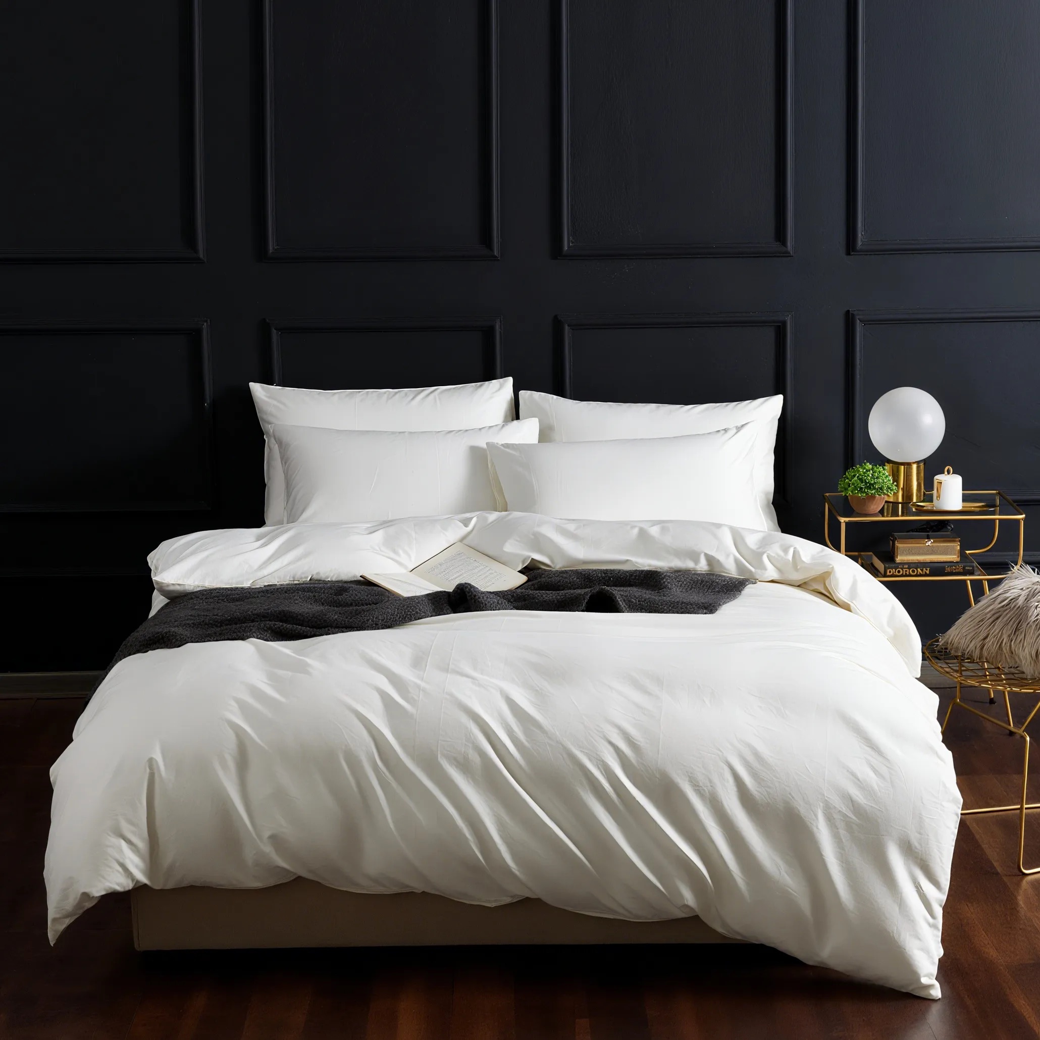 Dutigo Moonlight Blue Organic Cotton Bed Comforter Set