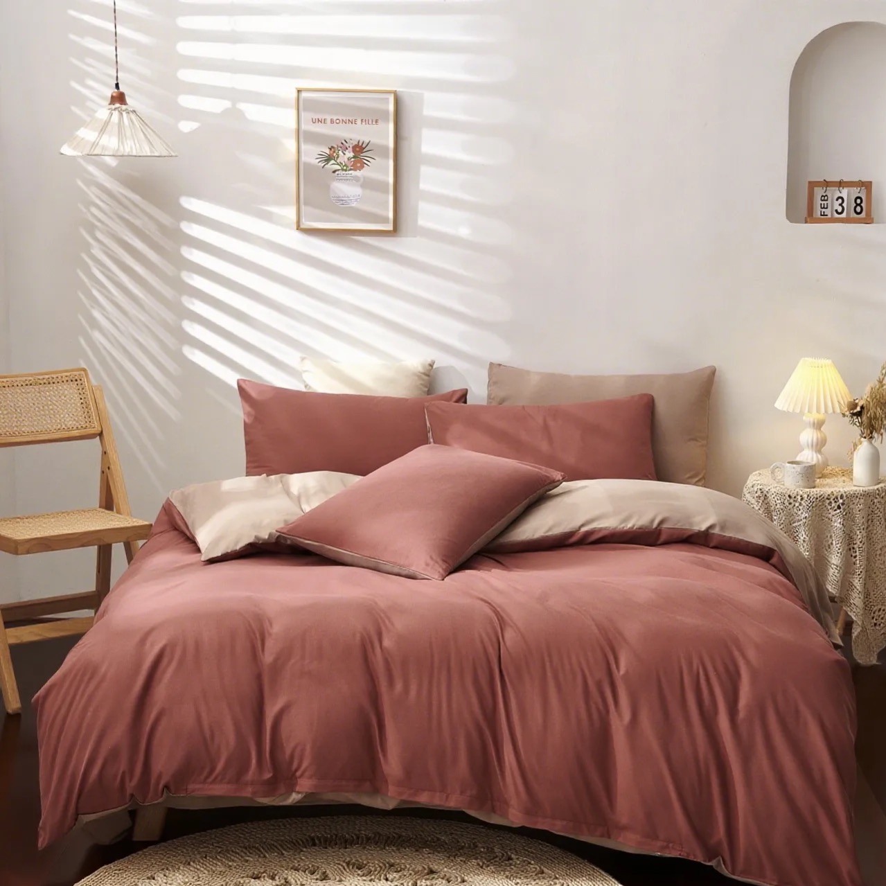 Dutigo VelvetBrushed Bedding Set