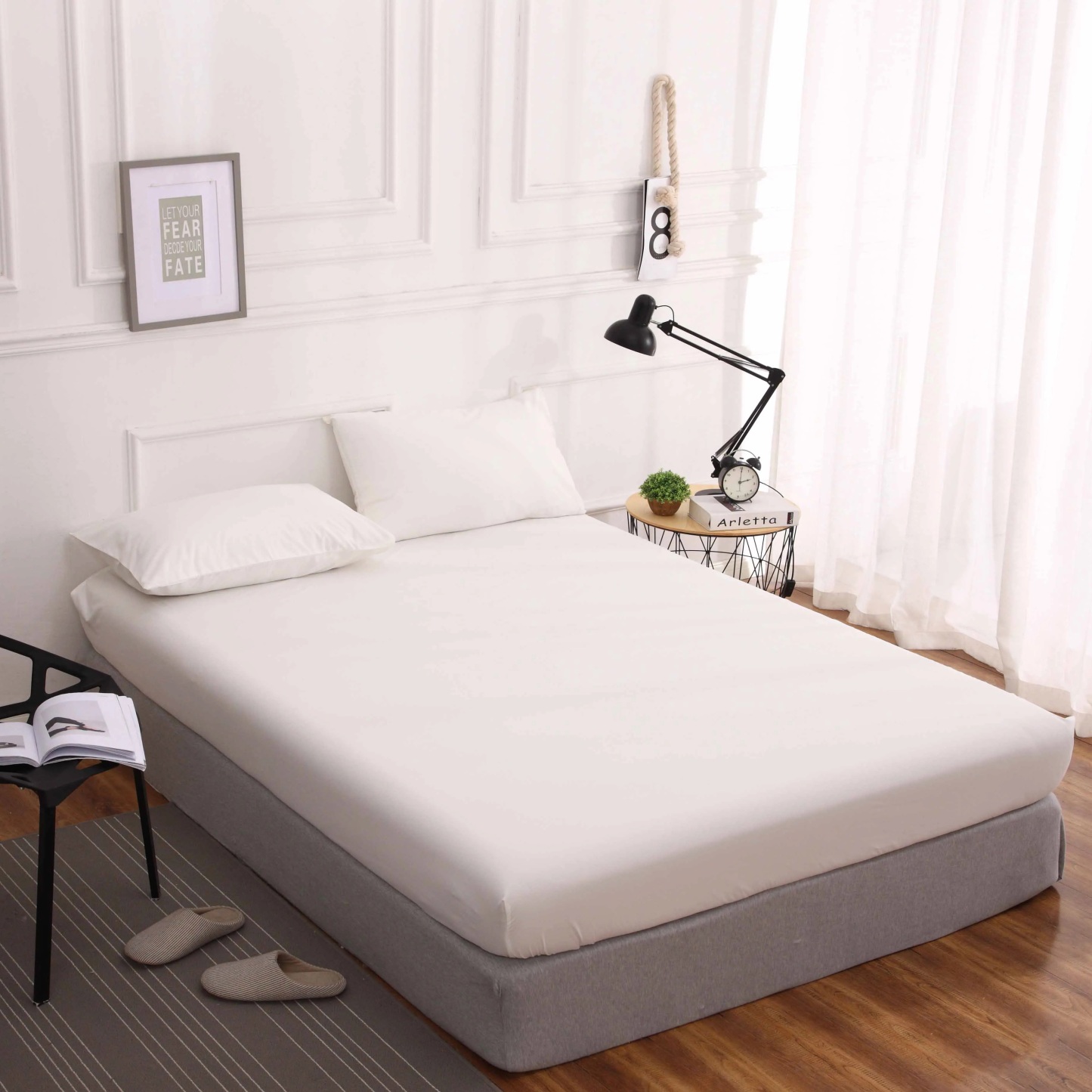 Dutigo Dark Red Amber Velvet Brushed Bedding Set