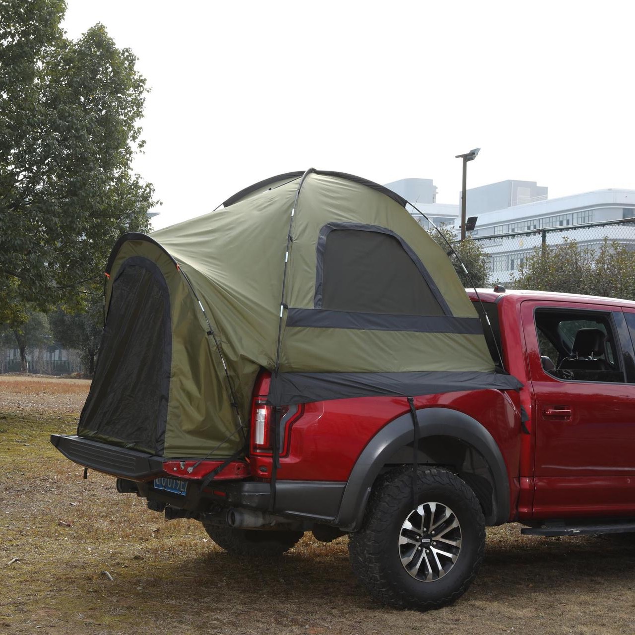 Dutigo Truck Bed Tent 3-4 Person Waterproof Pickup Tent Tailgate-dutigo
