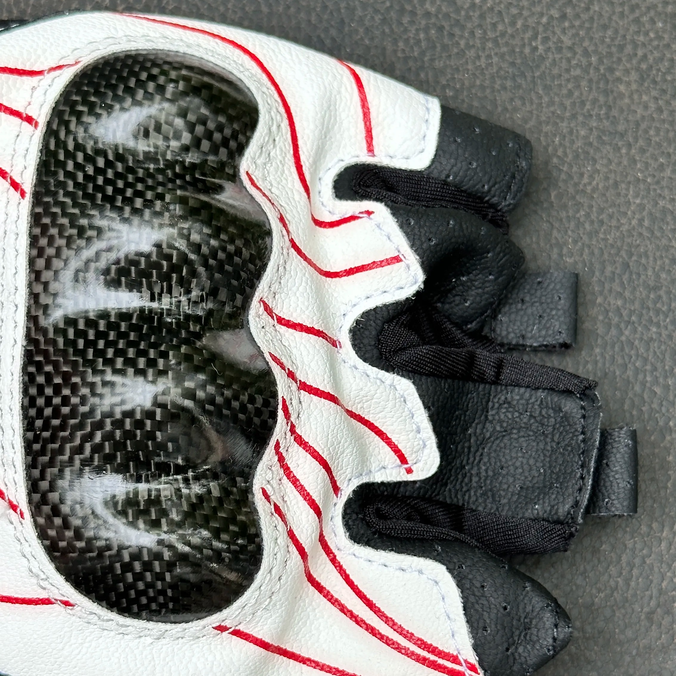 GoMotour Motorcycle Gloves with Carbon Knuckle Armor