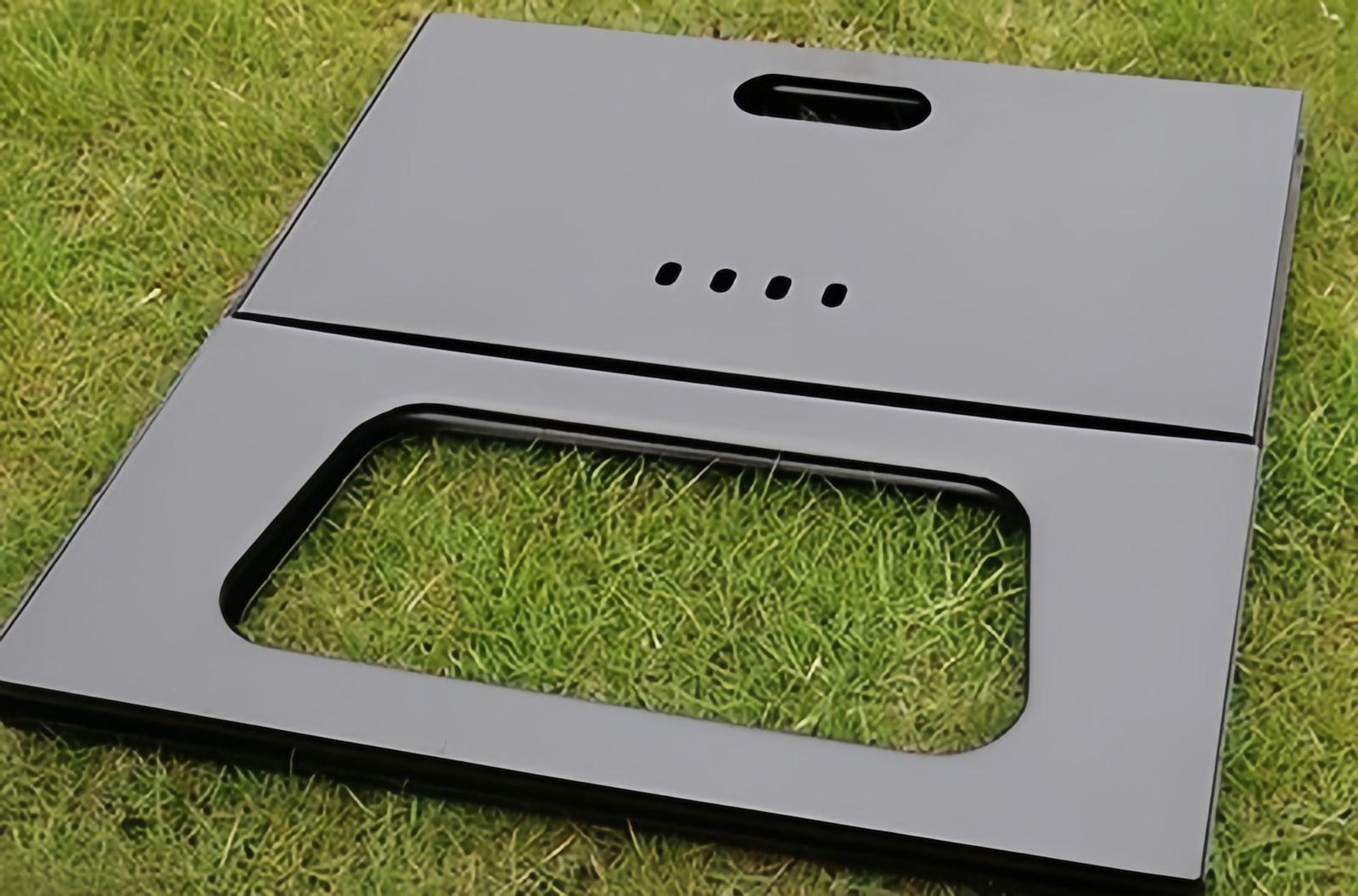 Dutigo Portable Folding Charcoal Grill X-Shape Steel Camping BBQ Picnic Fire Pit