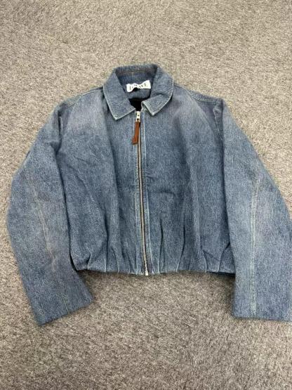 3 LOE Frayed Denim Jacket
