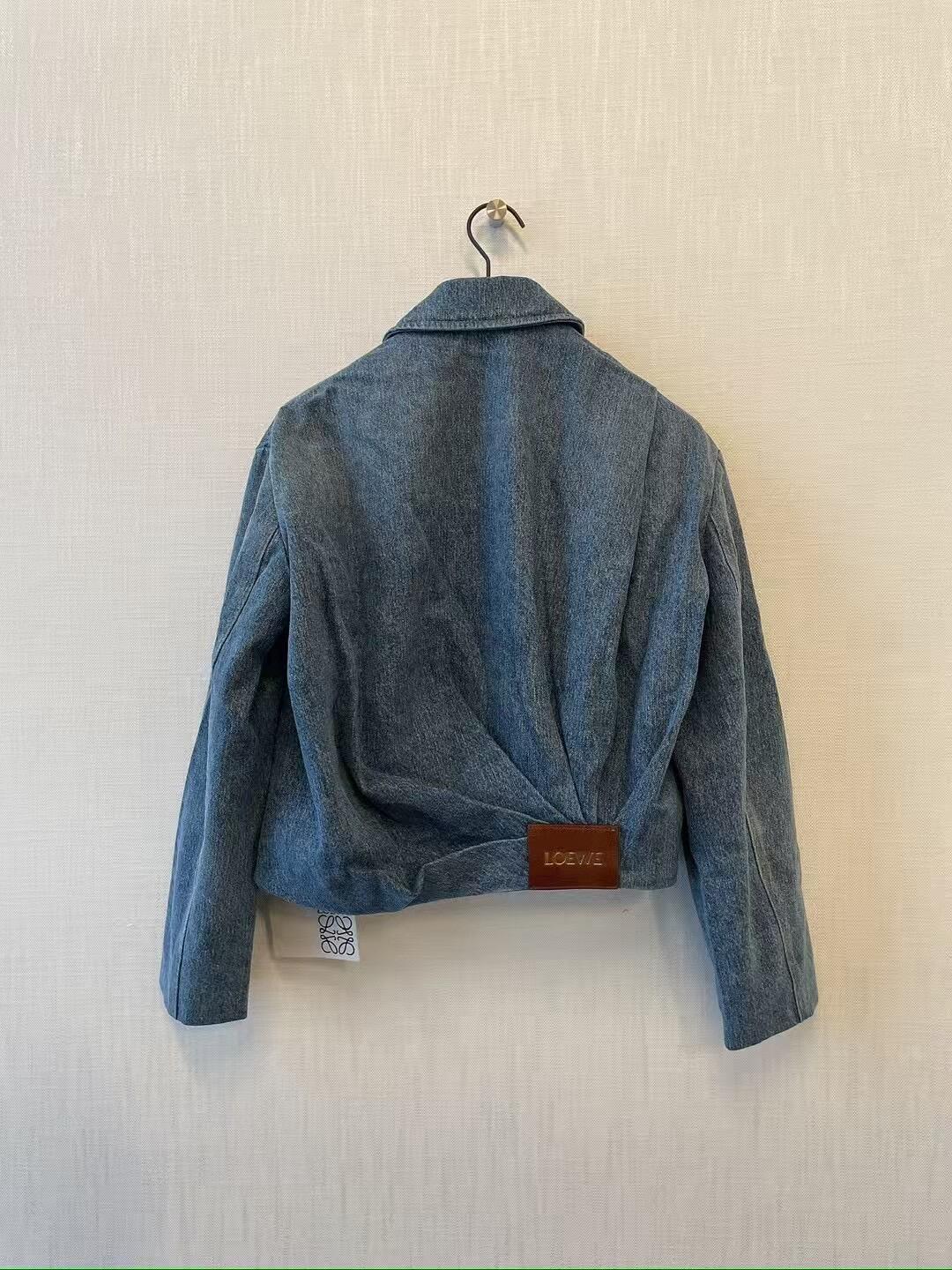 3 LOE Frayed Denim Jacket