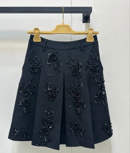Miu beaded skirt