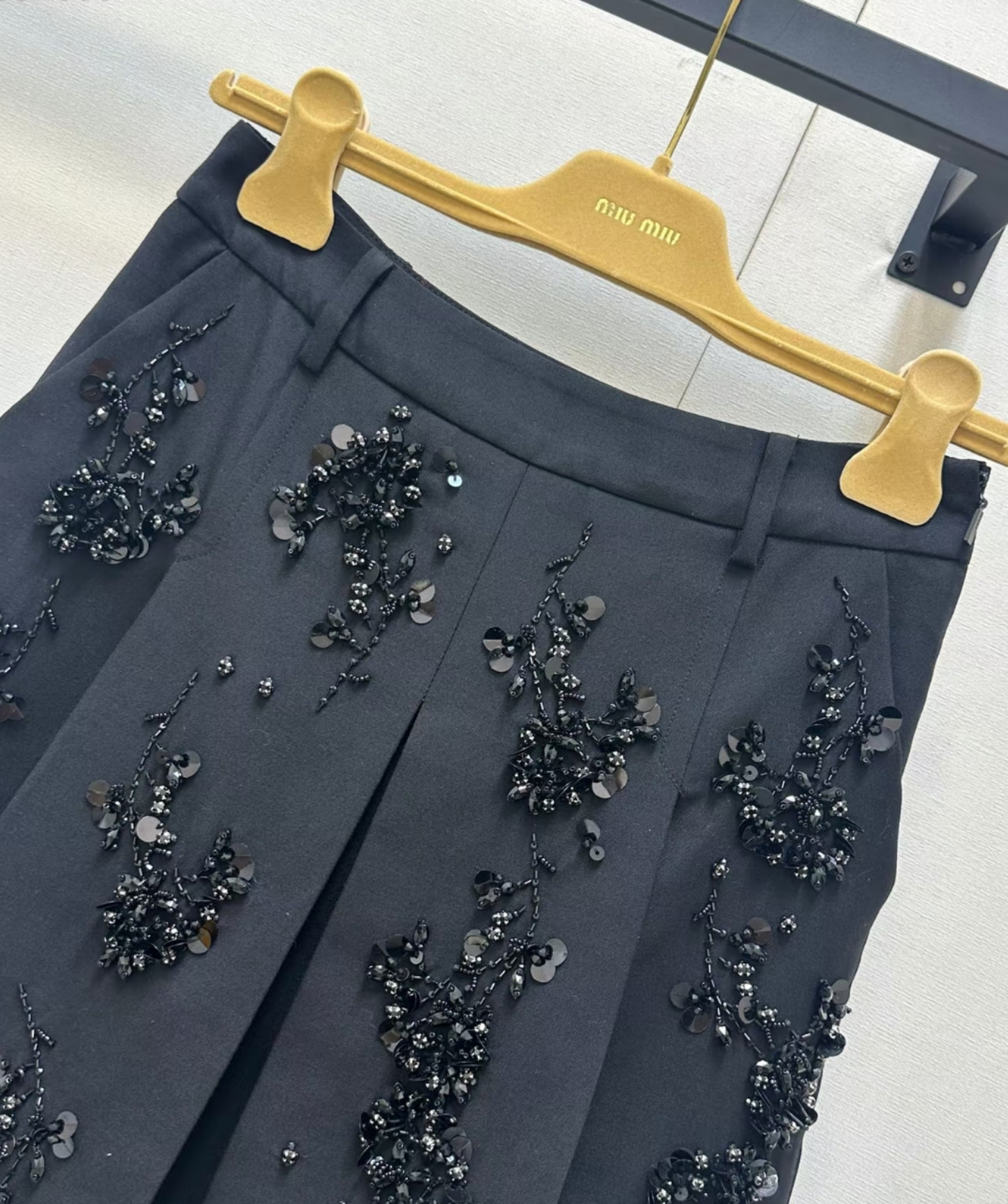 Miu beaded skirt