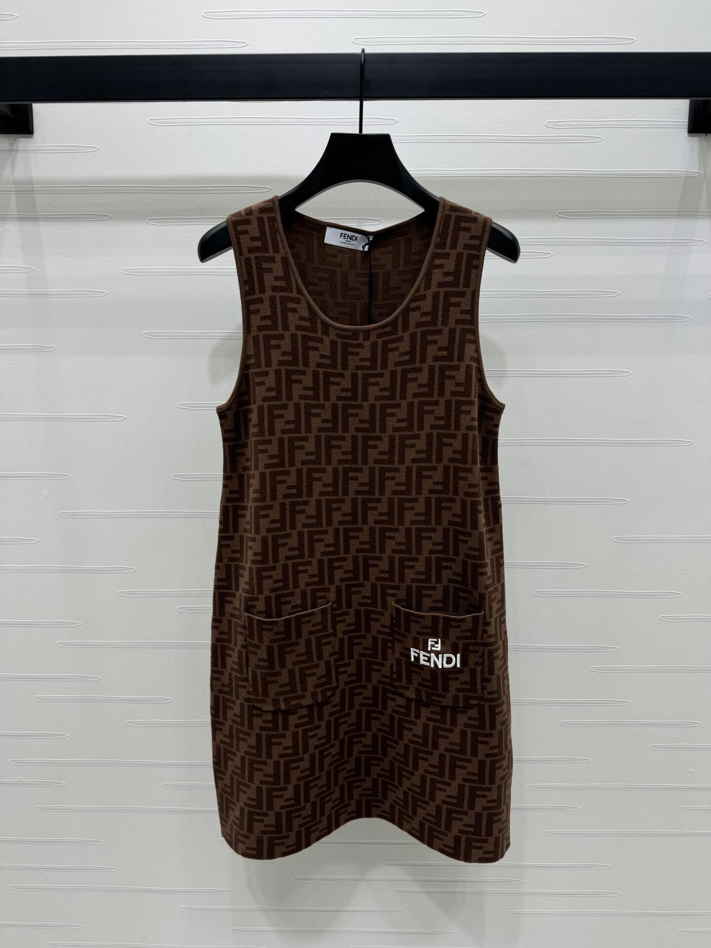 Fedi Knit Strapless Dress