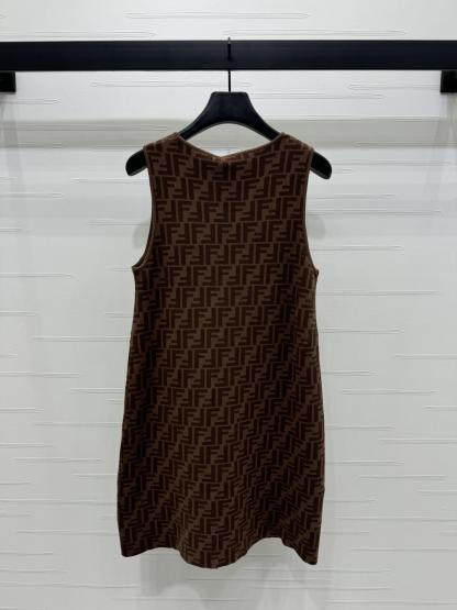 Fedi Knit Strapless Dress
