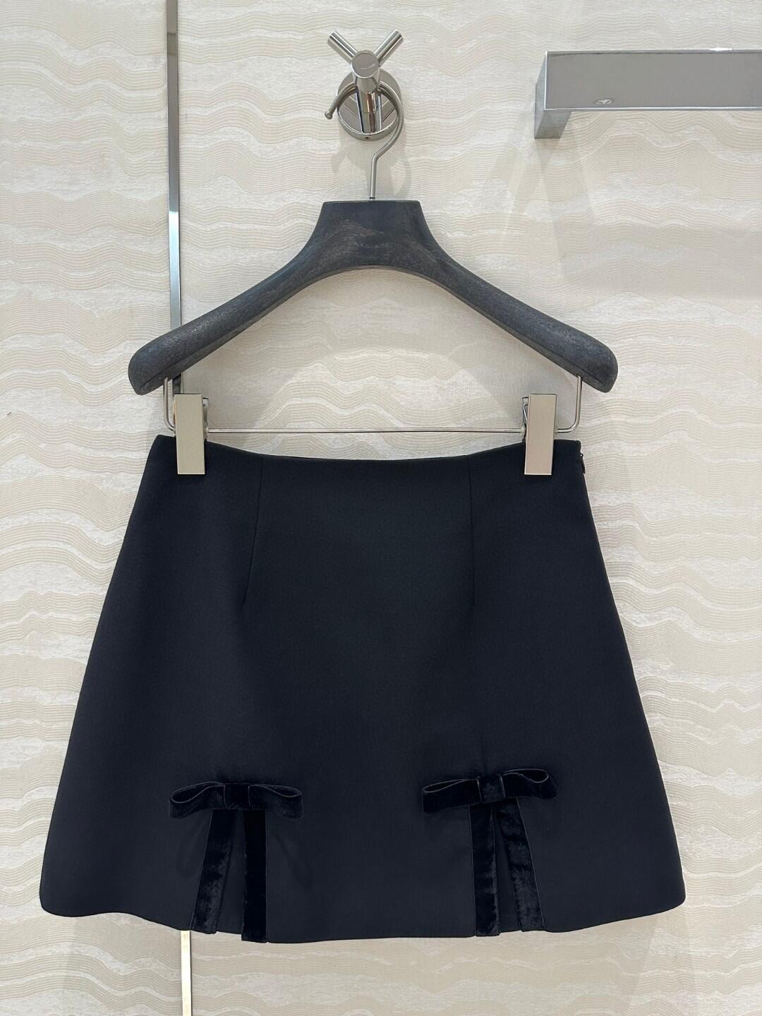 PRD Bow Split Half Skirt