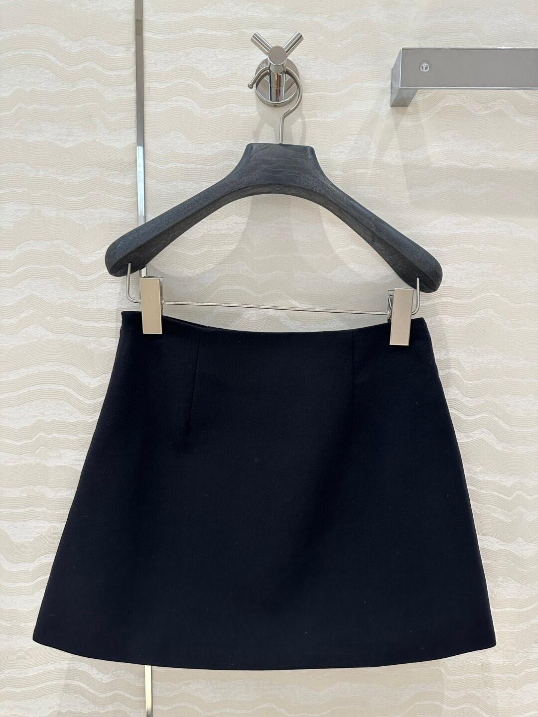 PRD Bow Split Half Skirt