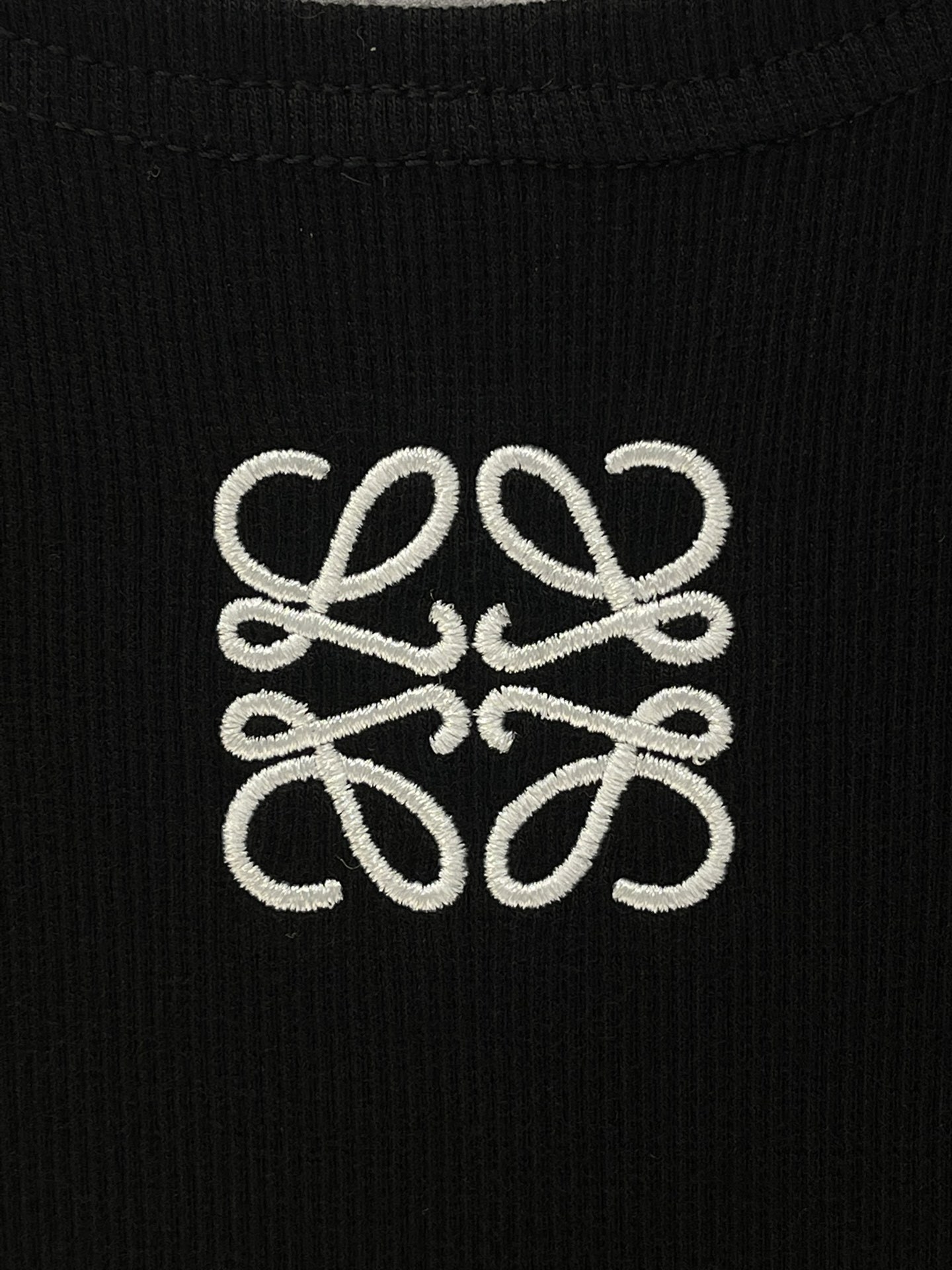 LOE Embroidered Sleeveless Vest Slim Fit Dress